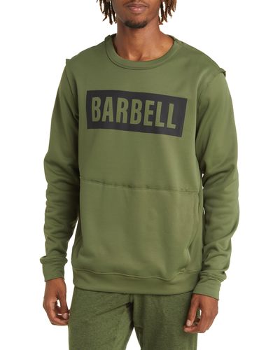 BARBELL APPAREL Logo Sweatshirt - Green