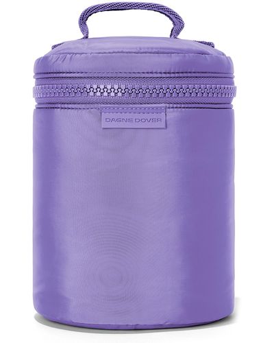 Dagne Dover Large Mila Repreve® Recycled Polyester Toiletry Organizer Bag - Purple