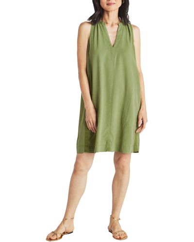 Splendid Maren Sleeveless Shift Dress - Green