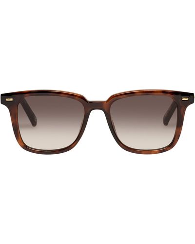 Le Specs Steadfast 51mm Gradient D-frame Sunglasses - Multicolor