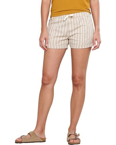 Toad & Co. Stripe Hemp Blend Shorts - Multicolor