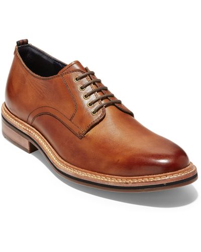 Cole Haan Frankland Grand Plain Toe Derby - Brown