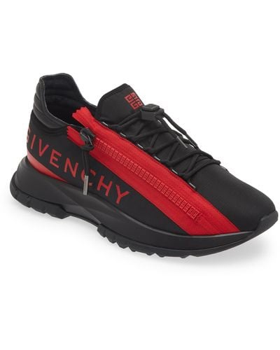 Givenchy Spectre Zip Sneaker - Red