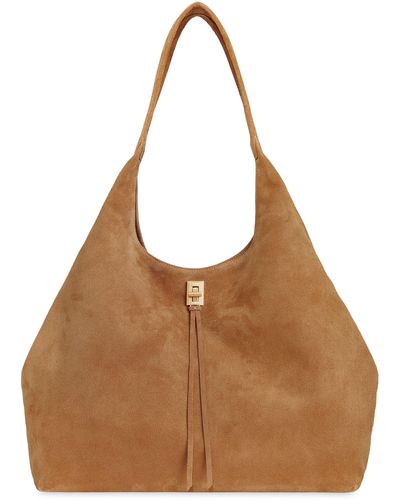 Rebecca Minkoff Darren Signature Leather Carryall Bag - Brown