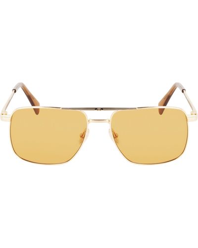 Lanvin Jl 58mm Rectangular Sunglasses - Multicolor