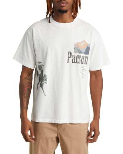 PacSun Psg Out West Graphic T-shirt - White