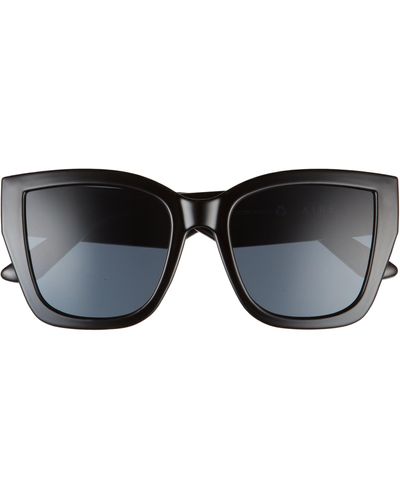 Aire Haedus 53mm Cat Eye Sunglasses - Black