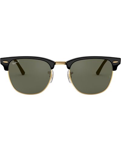 Ray-Ban Clubmaster 55mm Square Sunglasses - Green