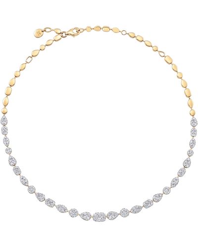 Sara Weinstock Reverie Cluster Choker Necklace - White