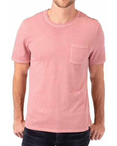 Threads For Thought Graphite Organic Cotton Blend T-shirt - Pink