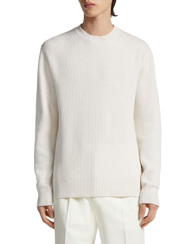 Zegna Cashmere Sweater - White