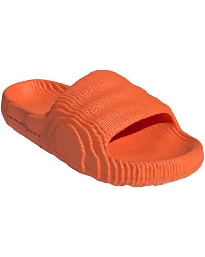 adidas Adilette 22 Slide Sandal - Orange