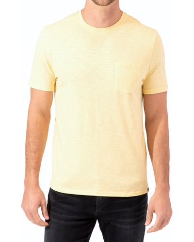 Threads For Thought Crewneck Pocket T-shirt - Yellow