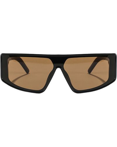 Fifth & Ninth Tatum 61mm Square Sunglasses - Natural