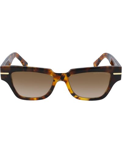 Cutler and Gross 54mm Square Sunglasses - Brown