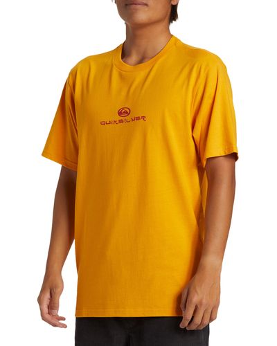 Quiksilver Dragon Fist Graphic T-shirt - Orange