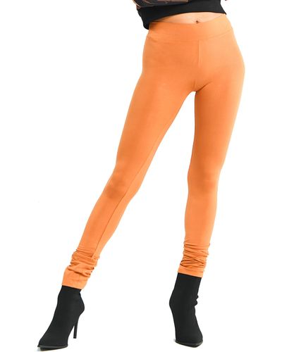 DAI MODA Legwarmer leggings - Orange