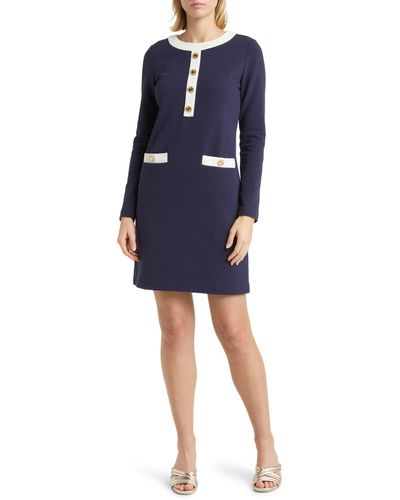 Lilly Pulitzer Lilly Pulitzer Kennedy Long Sleeve Dress - Blue
