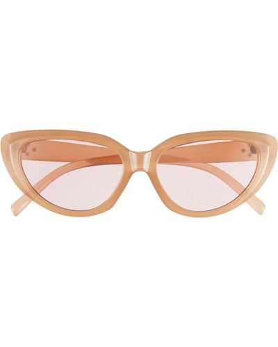 BP. 50mm Cat Eye Sunglasses - Pink