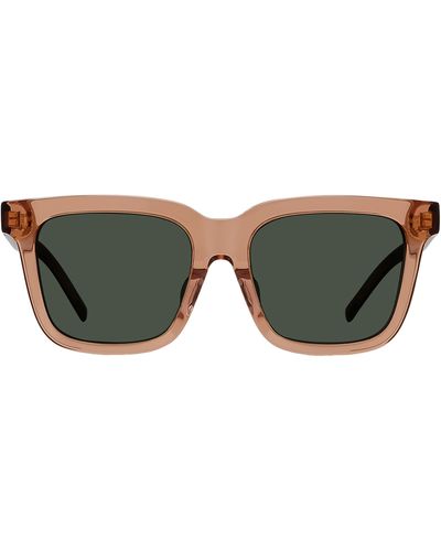 Givenchy Gv Day 53mm Rectangular Sunglasses - Multicolor