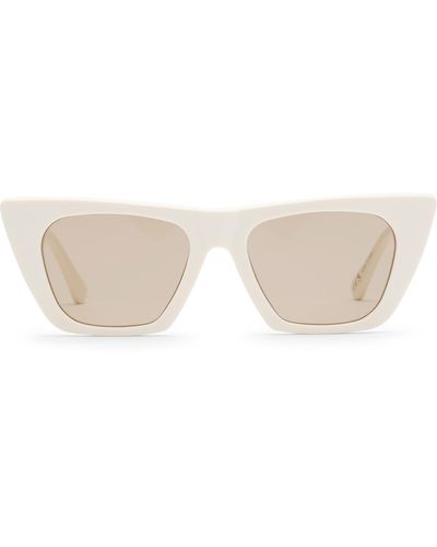 Electric Noli 50mm Cat Eye Sunglasses - Natural