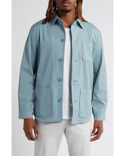 SealSkinz Catfield Shirt Jacket - Blue
