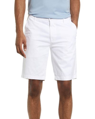 AG Jeans Griffin Stretch Cotton Shorts - White