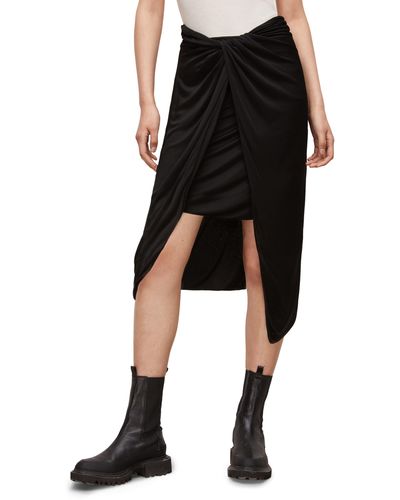 AllSaints Ara Sami Skirt - Black