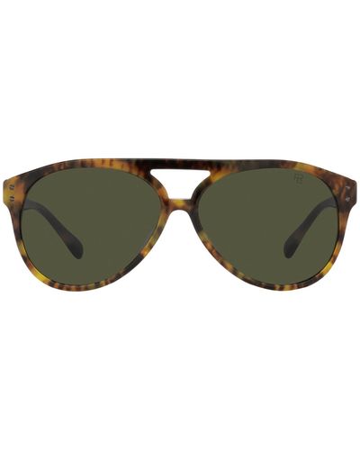 Ralph Lauren 59mm Aviator Sunglasses - Green