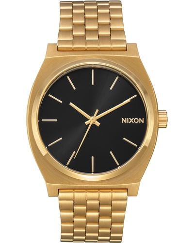 Nixon The Time Teller Bracelet Watch - Metallic