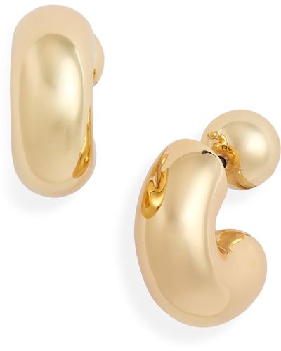 Jenny Bird Small Le Tome Hoop Earrings - White