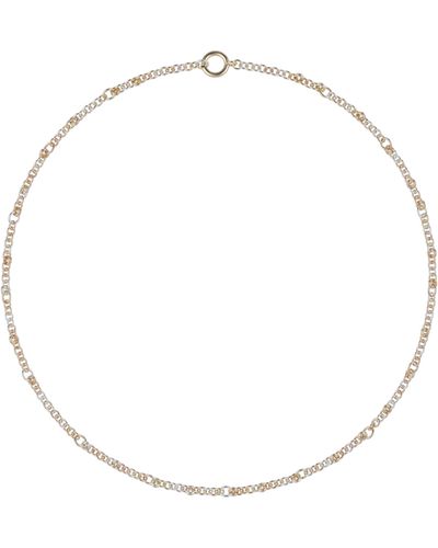 Spinelli Kilcollin Two-tone Gravity Chain Necklace - White