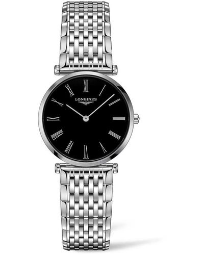 Longines La Grande Classique De Bracelet Watch - Black