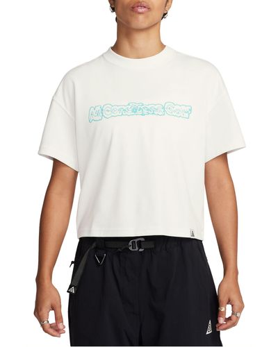Nike Dri-fit Adv Oversize Graphic T-shirt - White