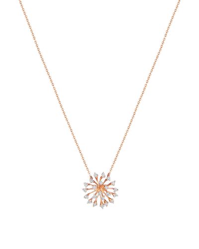 Hueb Luminus Diamond Pendant Necklace - Metallic