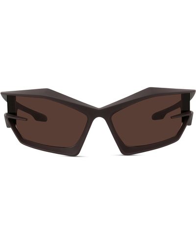 Givenchy Geometric Sunglasses - Brown