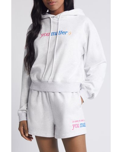 The Mayfair Group You Matter Hoodie - White