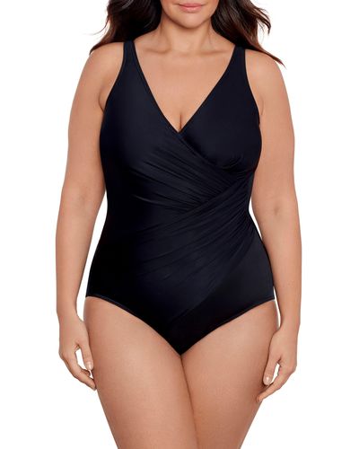 Miraclesuit Must Have Oceanus One-piece Swimsuit - Black