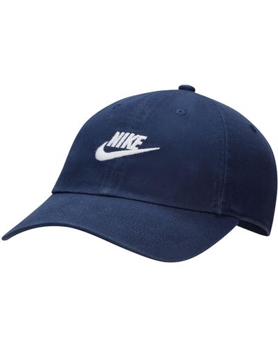 Nike Club Futura Wash Baseball Cap - Blue