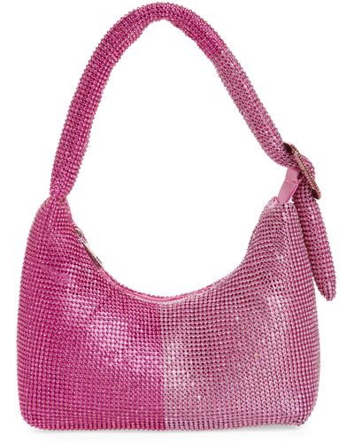 TOPSHOP Two-tone Shoulder Bag - Pink