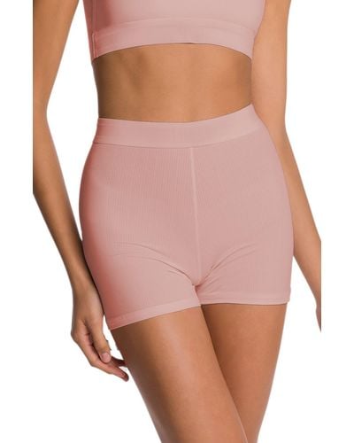 Wolford Beauty Bike Shorts - Pink