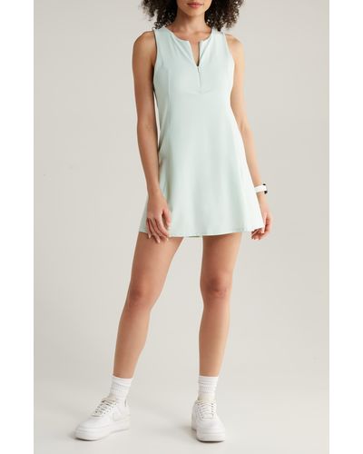 Zella Luxe Lite Tennis Dress With Built-in Shorts - Multicolor