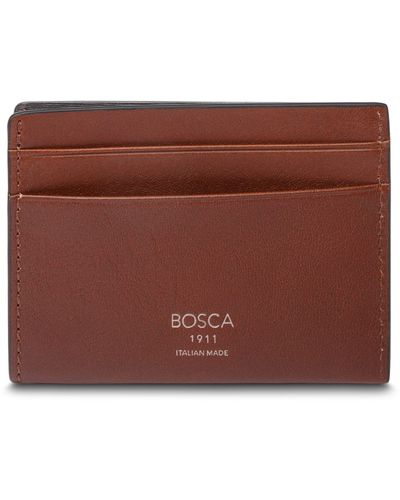 Bosca Weekend Leather Wallet - Brown