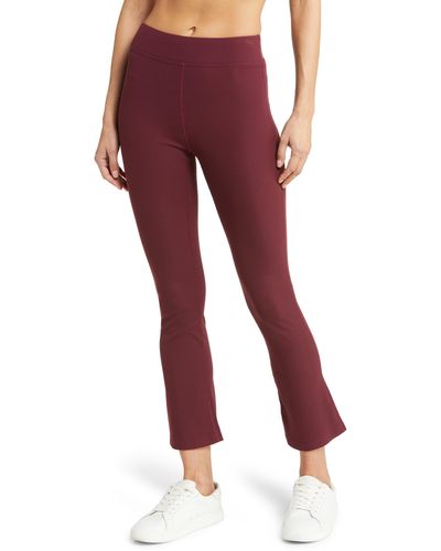 Outdoor Voices Superformtm Rib Kick Flare Pants - Red