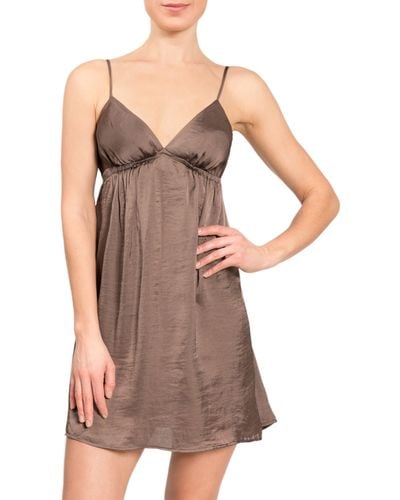 EVERYDAY RITUAL Empire Babydoll Chemise - Multicolor