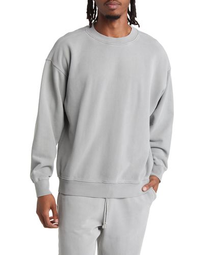 Elwood Core Oversize Crewneck Sweatshirt - Gray