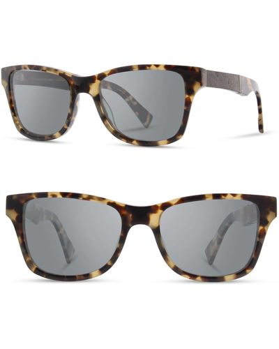 Shwood 'canby' 53mm Polarized Sunglasses - Gray