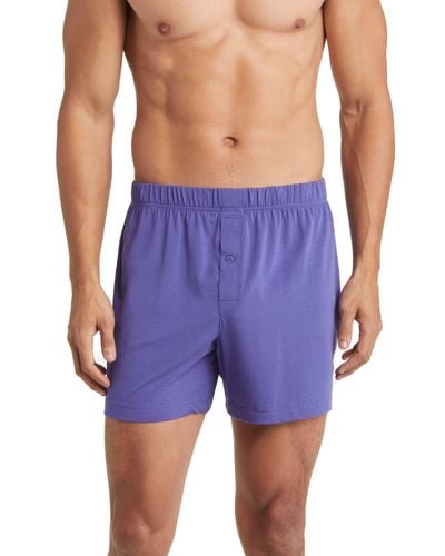 2xist 2(x)ist Dream Knit Boxers - Purple