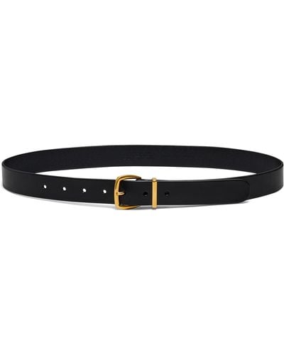 Madewell The Essential Leather Belt - Black