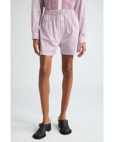 Maison Margiela Cotton Shorts - Pink